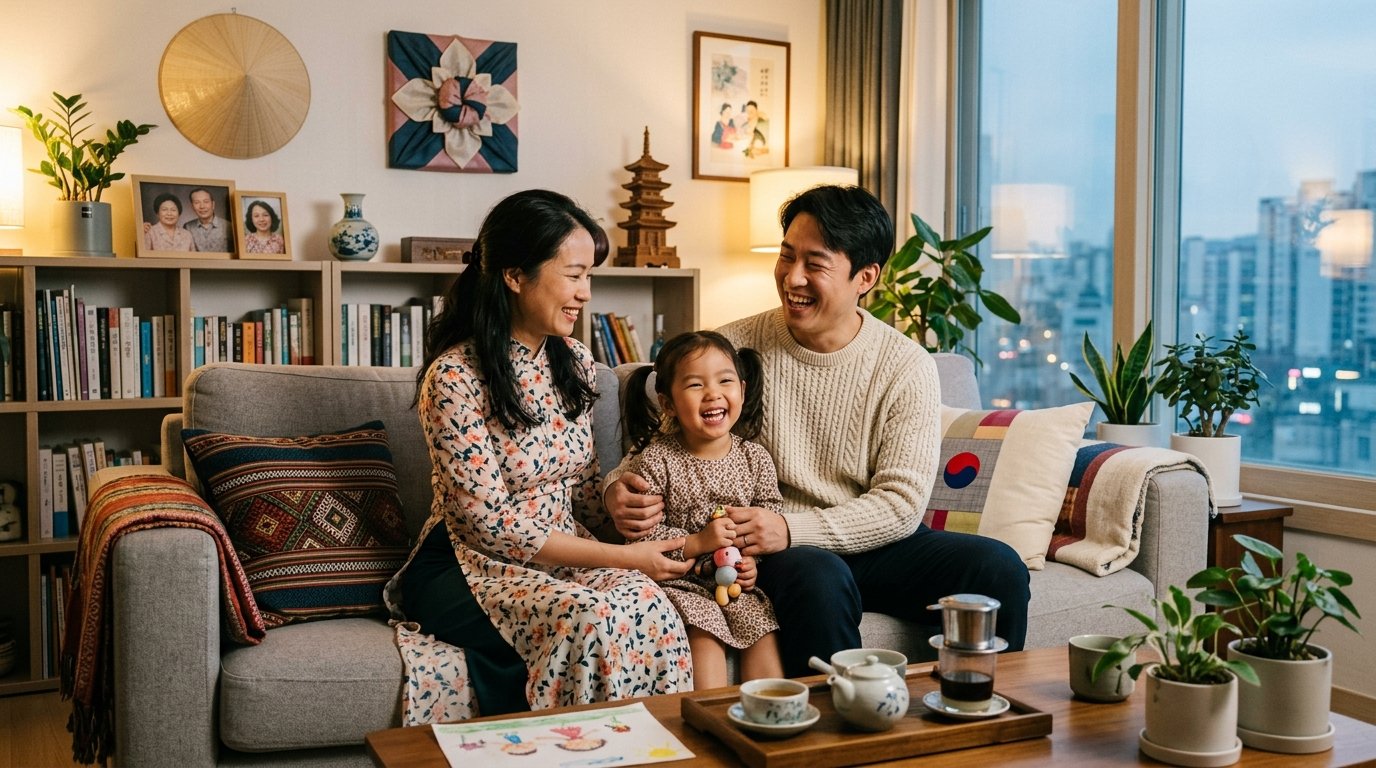 Family sitting in 202603260337